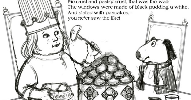 Drawing a Fine Line : A king and a coloring book