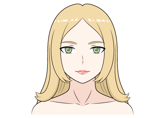 8 Step Anime Woman’s Face Drawing Tutorial