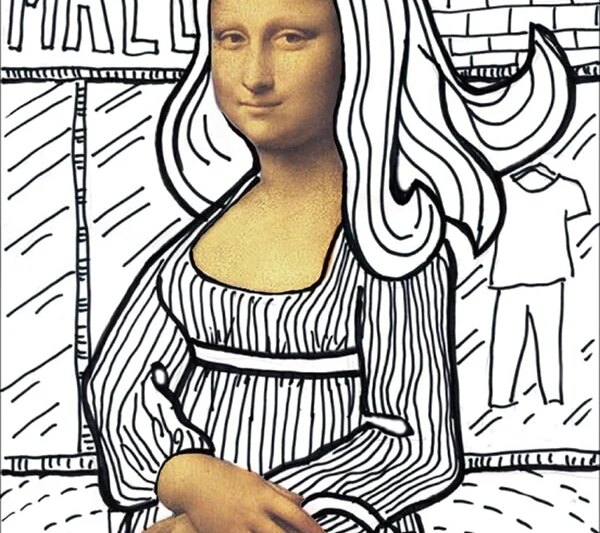 Easy Mona Lisa Art Lesson: Having Fun with Patterns