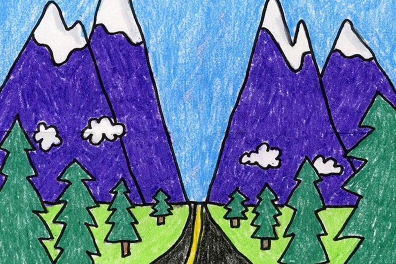 How to Draw Landscapes in Perspective Tutorial Video