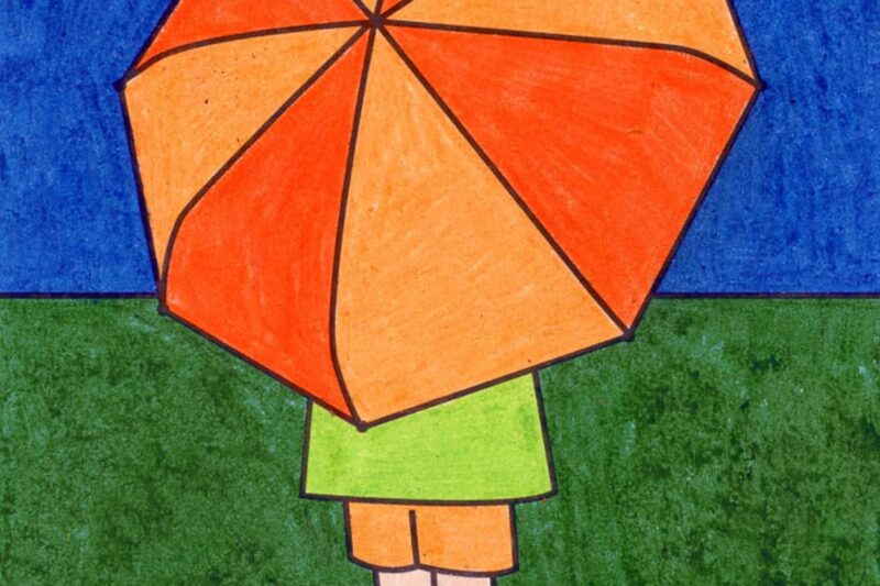 Rainy Day Art Project for Kids