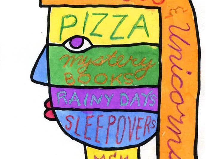 Nate Williams Self Portrait Art Lesson for Elementary Students