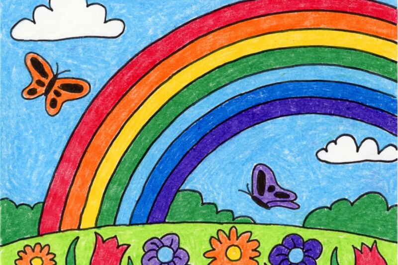 Easy Step-by-Step Art Lesson for Kids